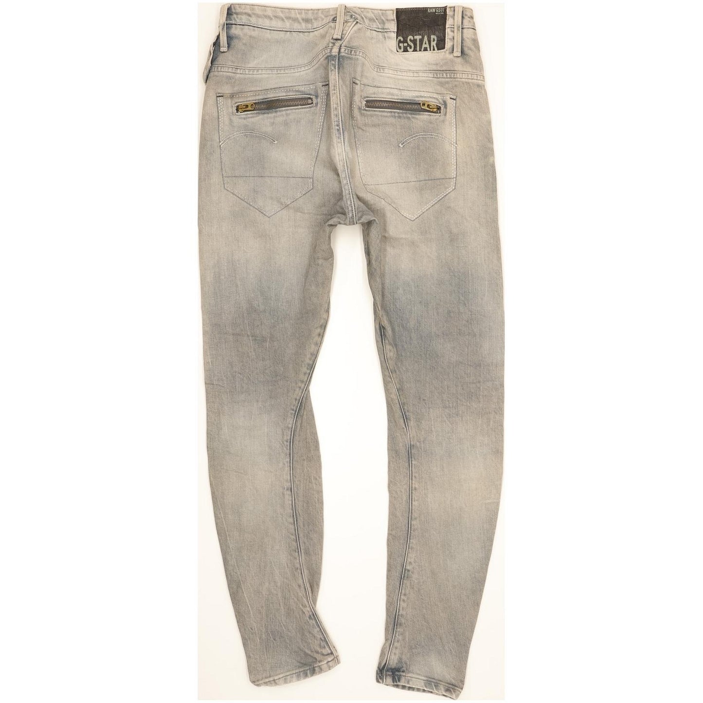 G-Star Women Blue Tapered Relaxed Boyfriend Stretch Jeans W28 L30