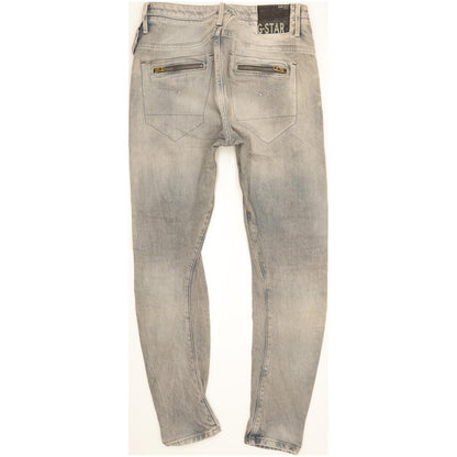 G-Star Women Blue Tapered Relaxed Boyfriend Stretch Jeans W28 L30