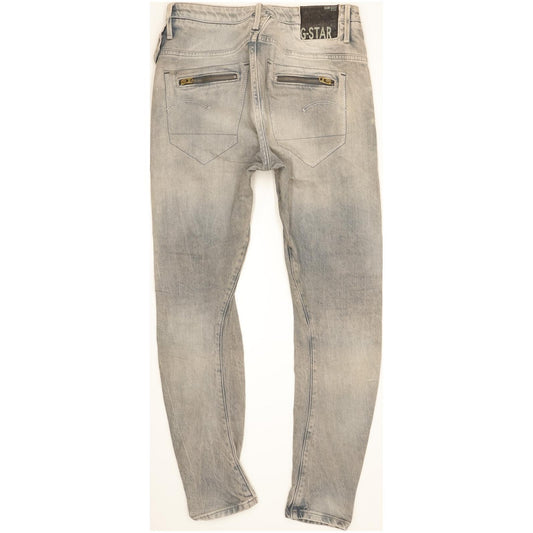 G-Star Women Blue Tapered Relaxed Boyfriend Stretch Jeans W28 L30