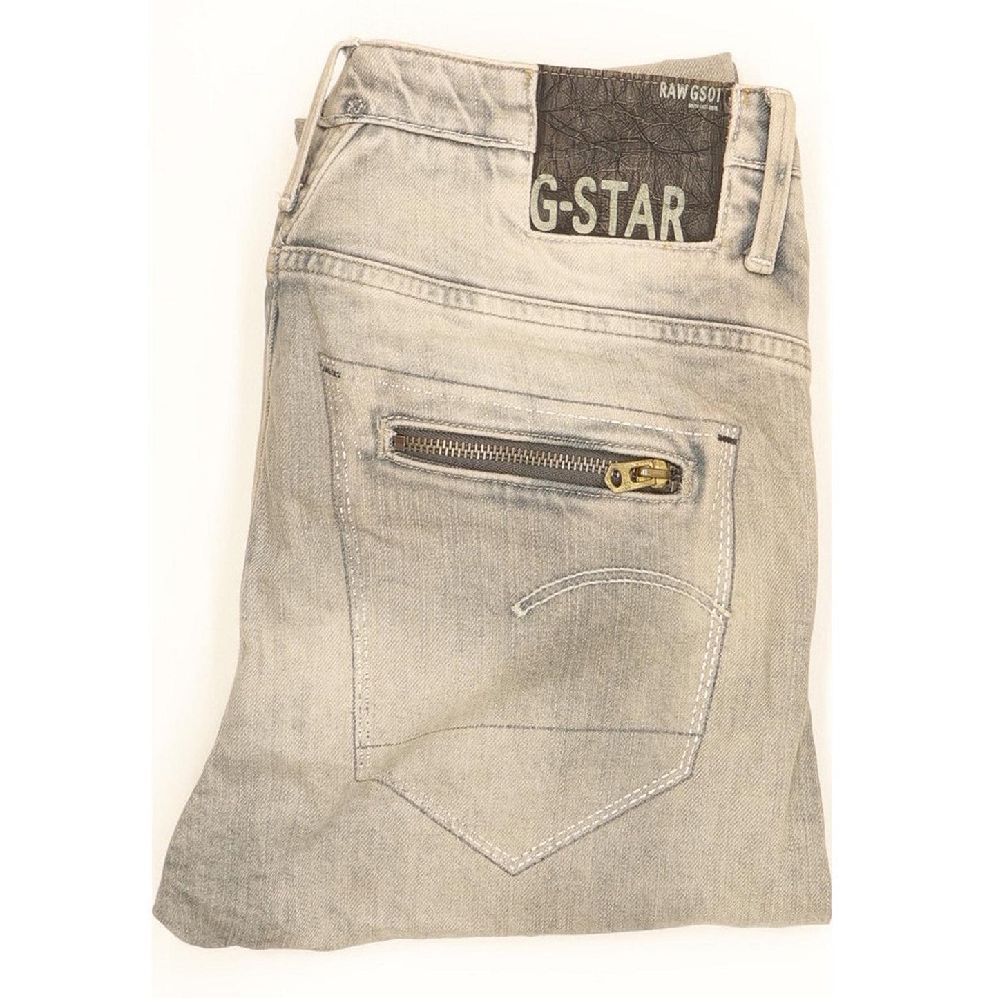 G-Star Women Blue Tapered Relaxed Boyfriend Stretch Jeans W28 L30