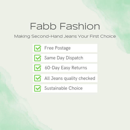 Levi's 724 Blue Straight Slim Stretch Jeans High Waisted W29 L30