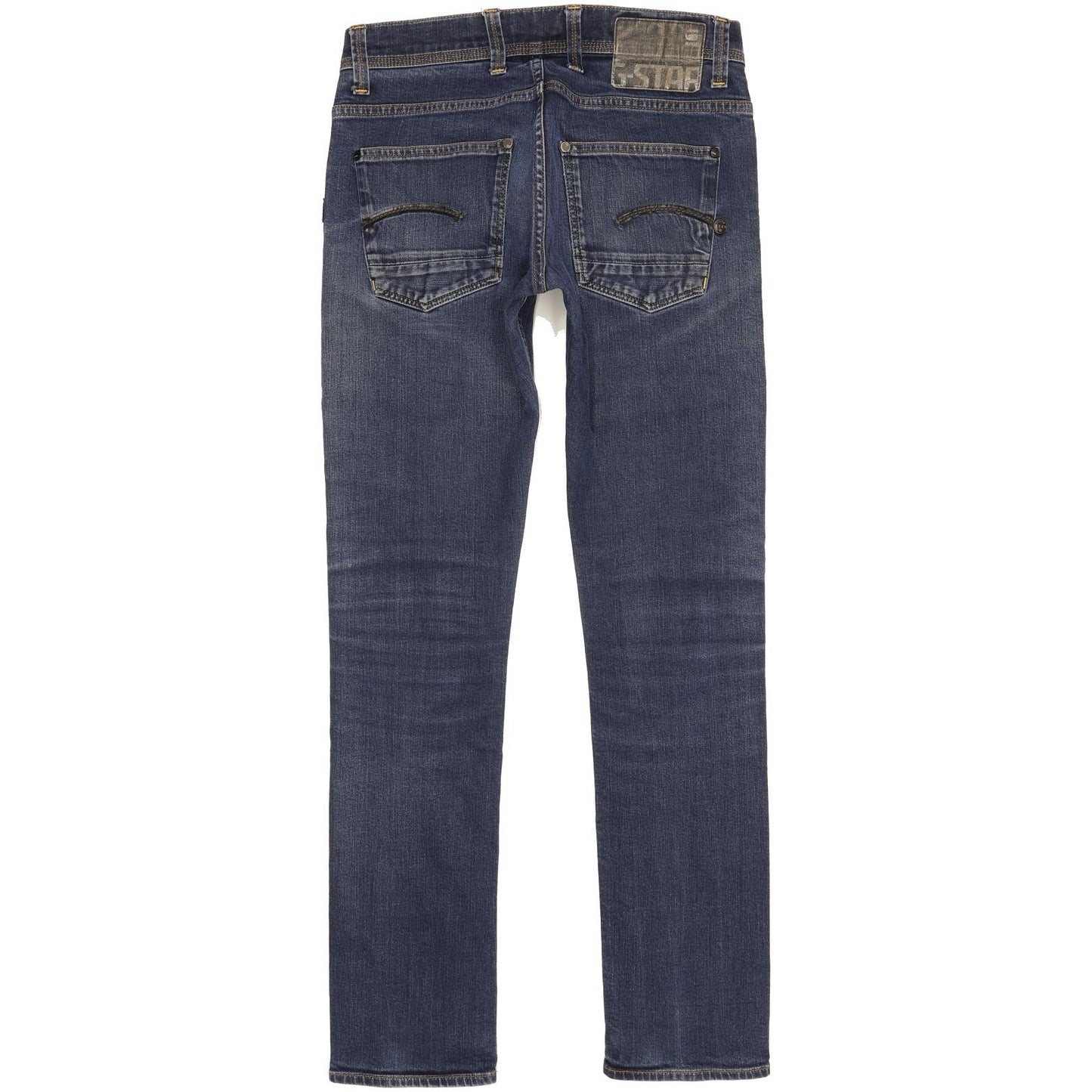 G-Star Women Blue Straight Slim Stretch Jeans W28 L31