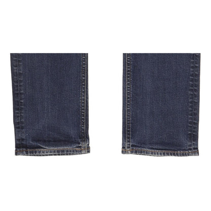 G-Star Women Blue Straight Slim Stretch Jeans W28 L31