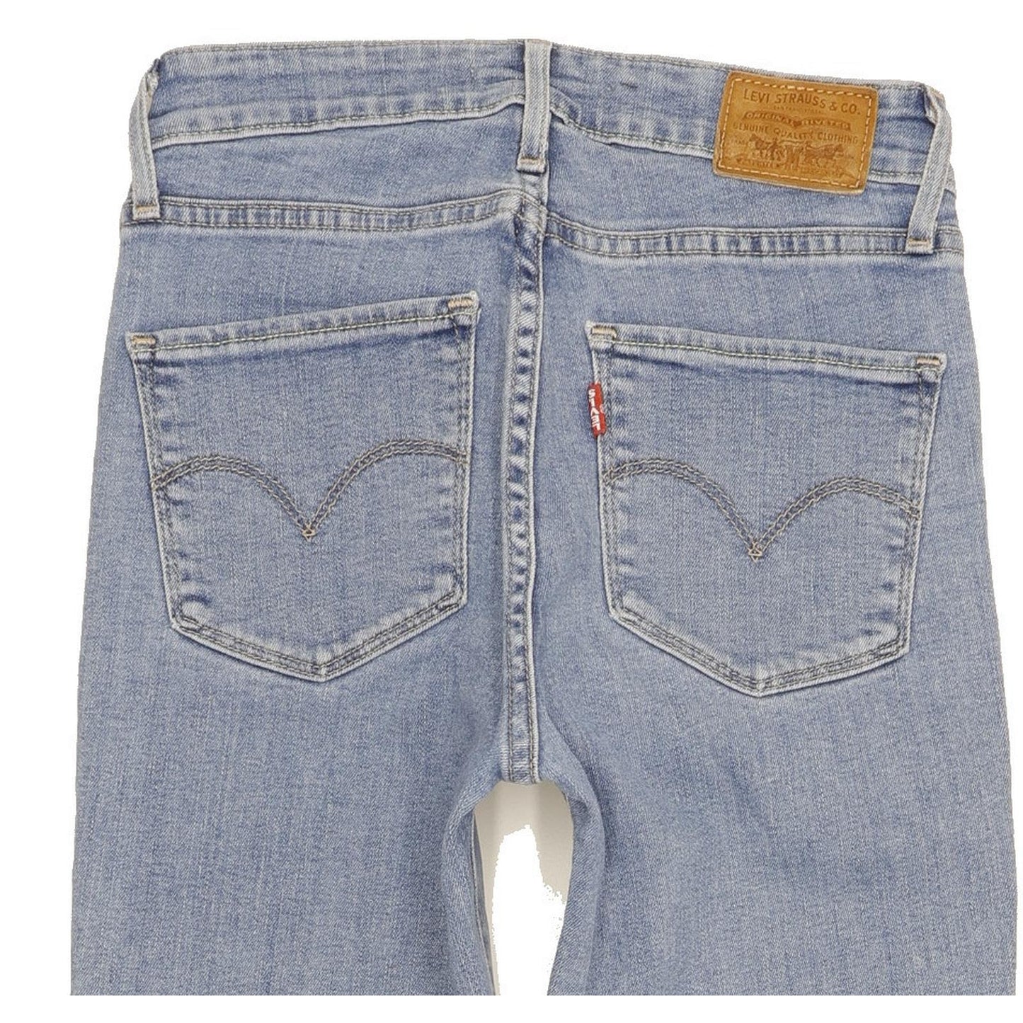 Levi's 721 Women Blue Skinny Slim Stretch Jeans W25 L30