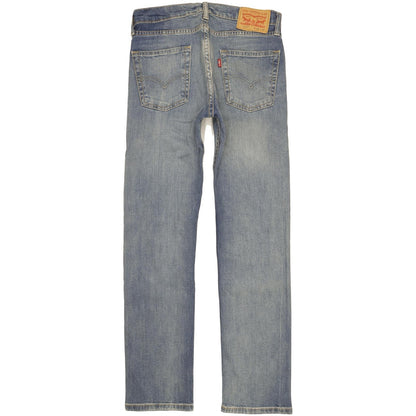 Levi's 513 Men Blue Straight Slim Stretch Jeans W29 L31