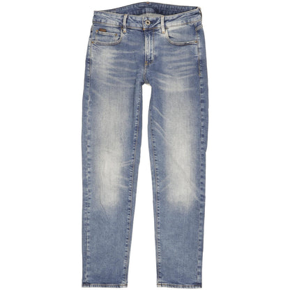 G-Star Kate Women Blue Tapered Regular Boyfriend Stretch Jeans W25 L32