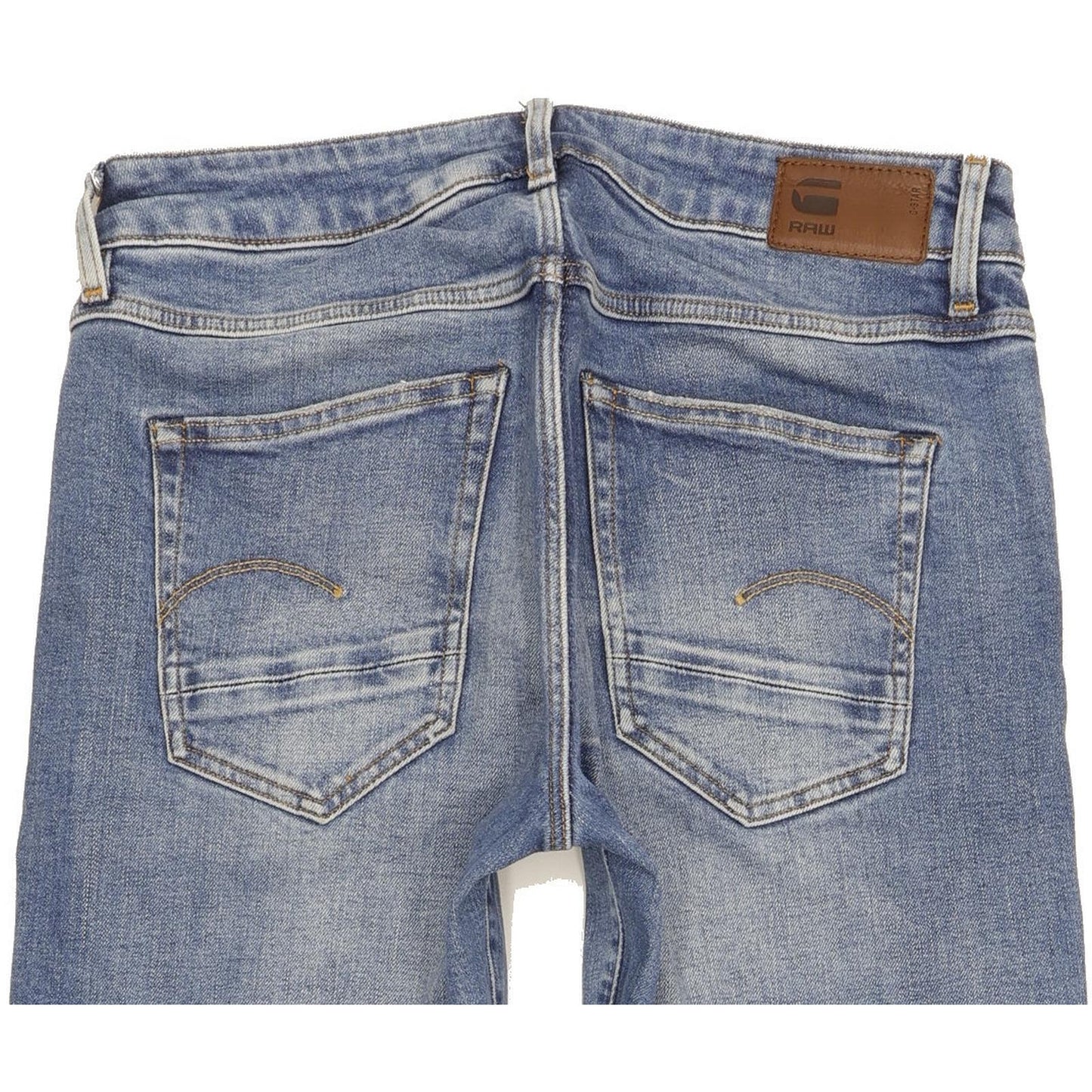 G-Star Kate Women Blue Tapered Regular Boyfriend Stretch Jeans W25 L32