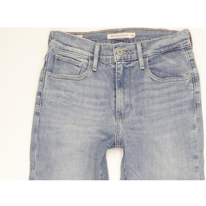 Levi's 724 Women Blue Straight Slim Stretch Jeans W26 L29