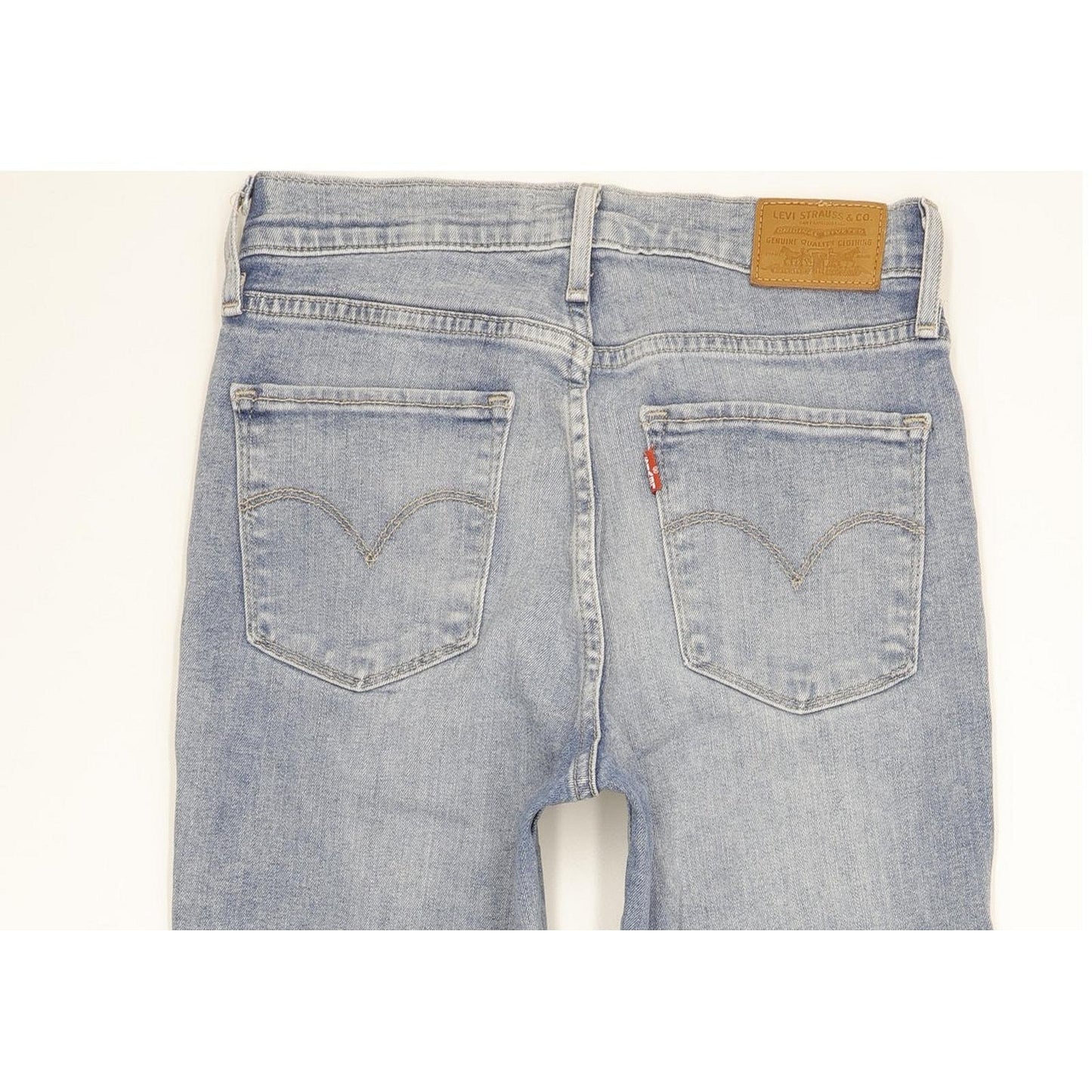 Levi's 724 Women Blue Straight Slim Stretch Jeans W26 L29