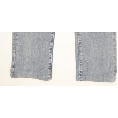 Levi's 724 Women Blue Straight Slim Stretch Jeans W26 L29