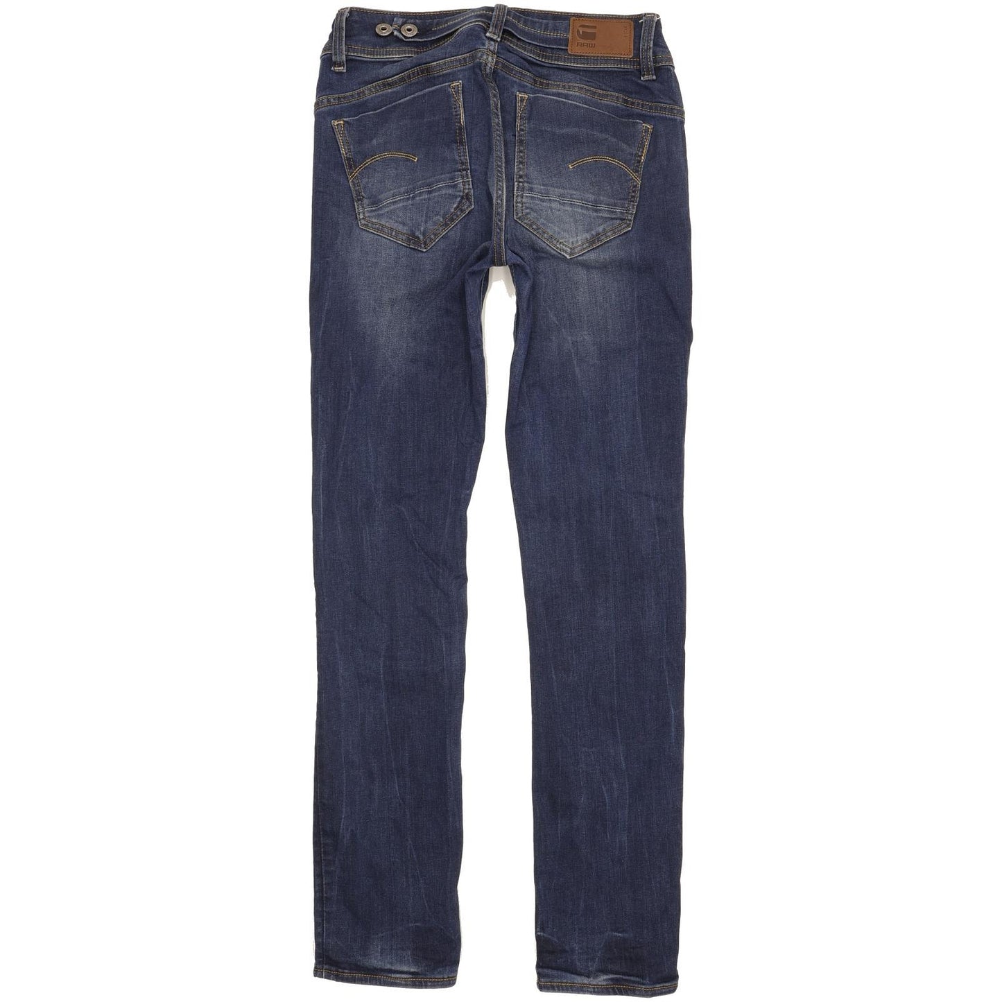 G-Star Midge Women Blue Straight Slim Stretch Jeans W28 L30