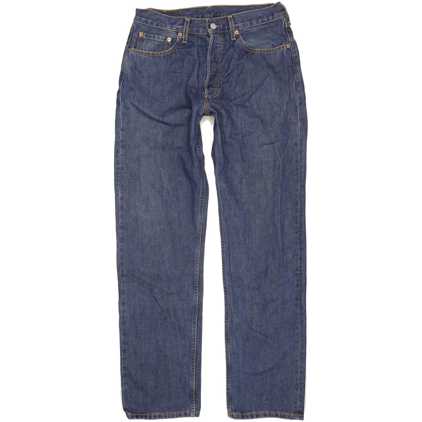 Levi's 590 Men Blue Straight Regular Jeans W34 L34