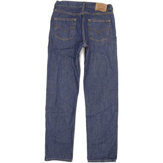 Levi's 590 Men Blue Straight Regular Jeans W34 L34