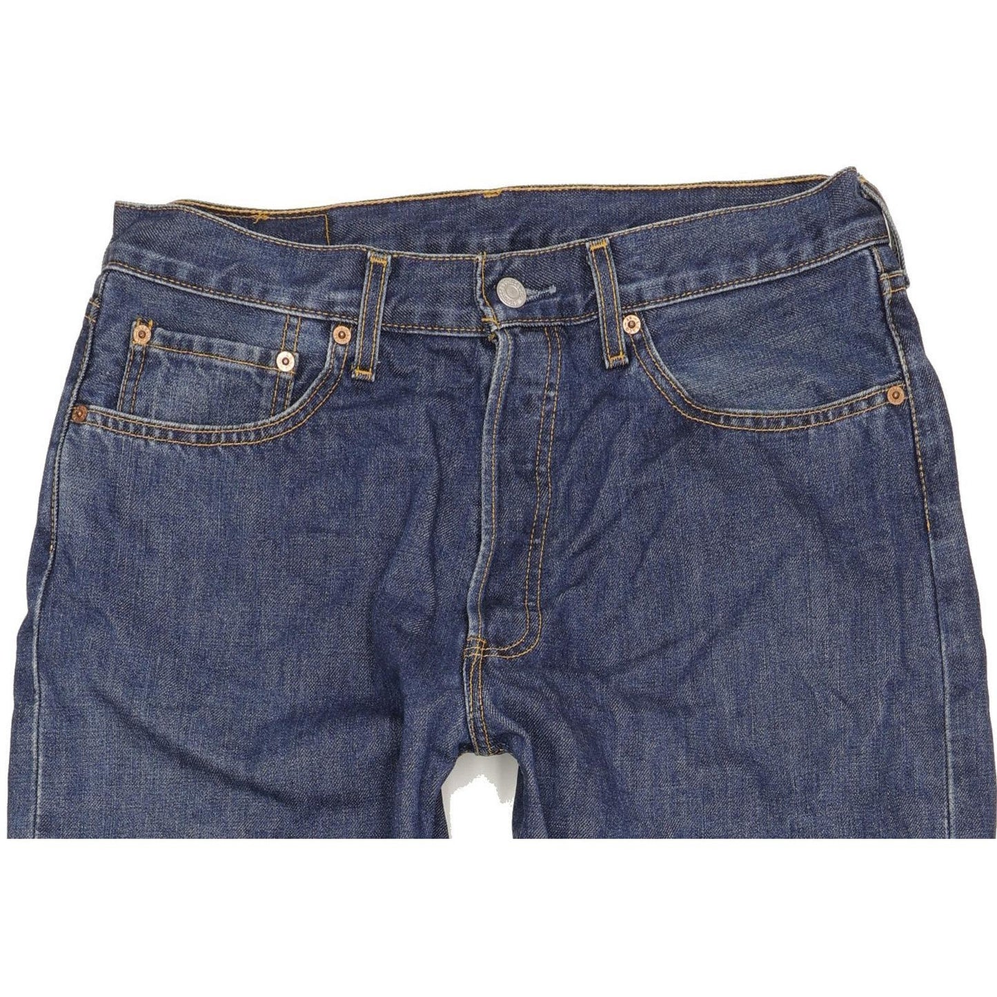 Levi's 590 Men Blue Straight Regular Jeans W34 L34