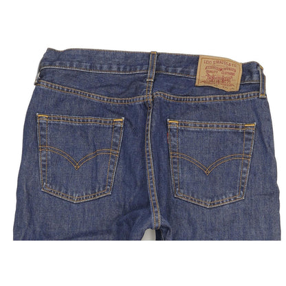 Levi's 590 Men Blue Straight Regular Jeans W34 L34