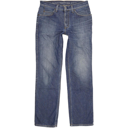 Mustang Tramper Men Blue Straight Regular Stretch Jeans W33 L33