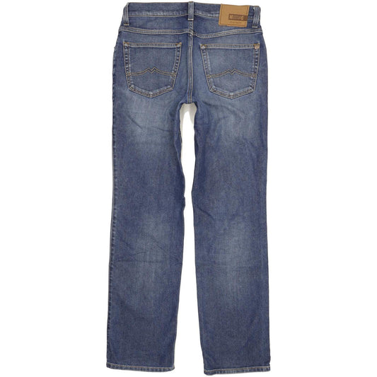 Mustang Tramper Men Blue Straight Regular Stretch Jeans W33 L33