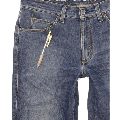 Mustang Tramper Men Blue Straight Regular Stretch Jeans W33 L33