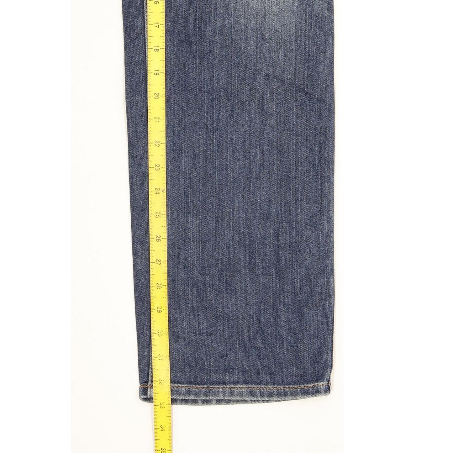Mustang Tramper Men Blue Straight Regular Stretch Jeans W33 L33