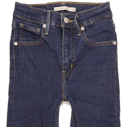 Levi's Mile Women Blue Skinny Slim Stretch Jeans W24 L29