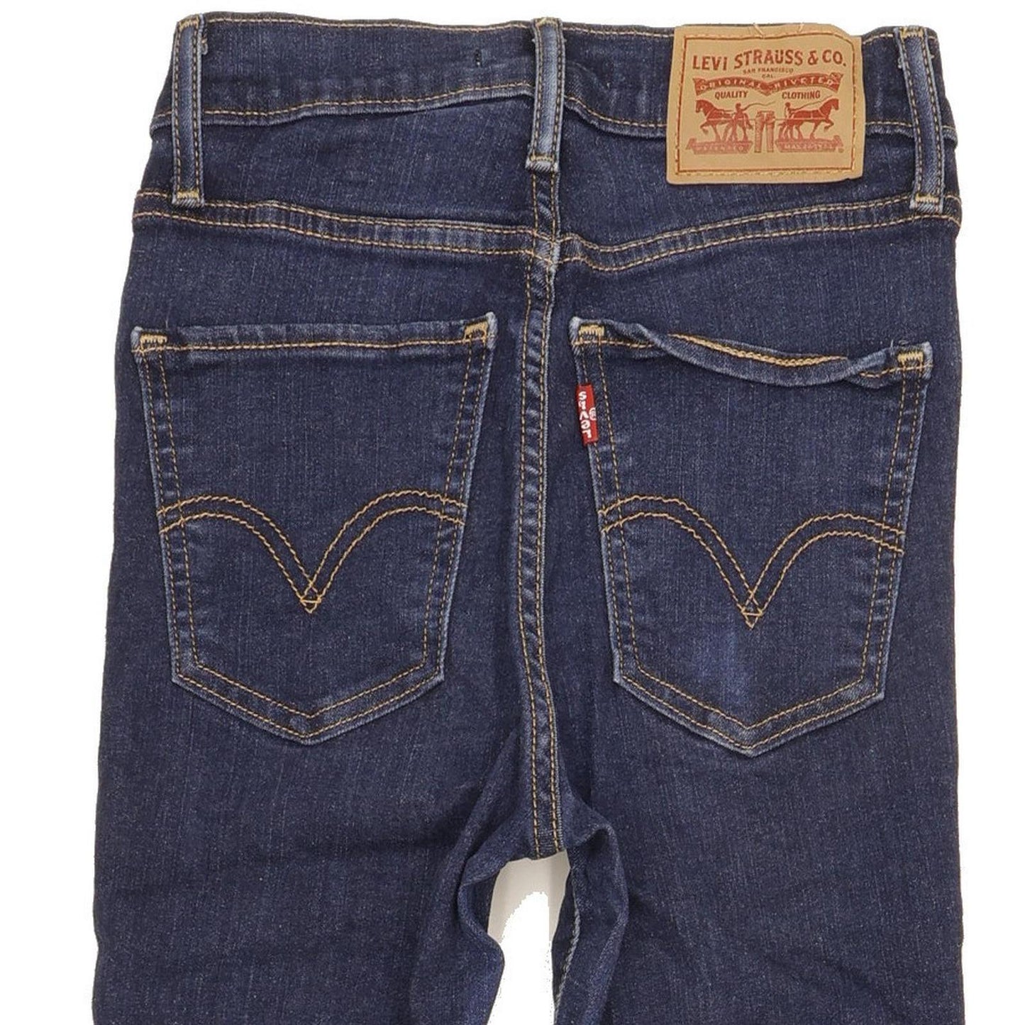 Levi's Mile Women Blue Skinny Slim Stretch Jeans W24 L29