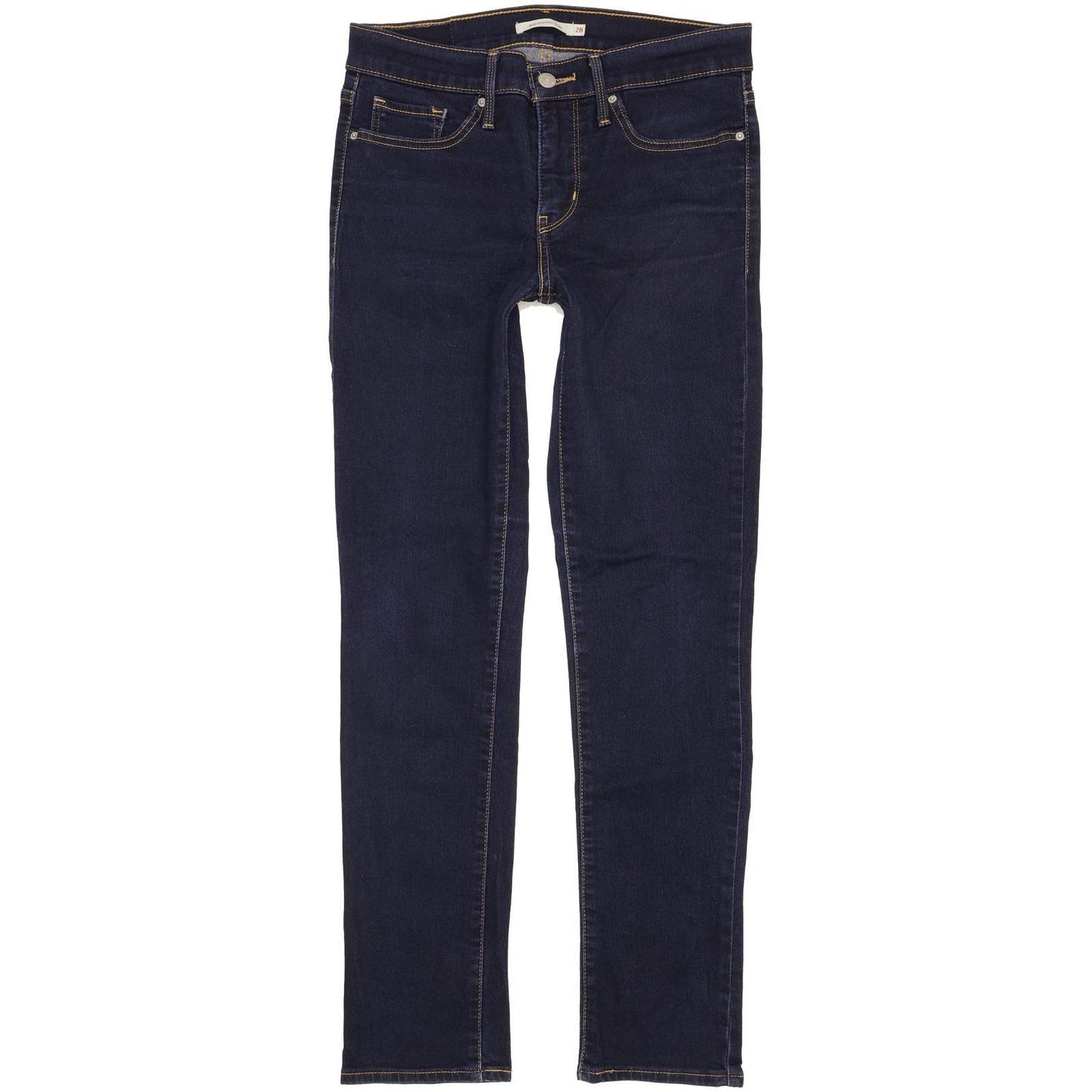 Levi's 312 Shaping Women Blue Straight Slim Stretch Jeans W28 L30