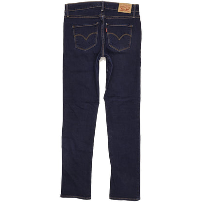 Levi's 312 Shaping Women Blue Straight Slim Stretch Jeans W28 L30