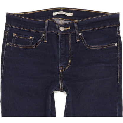 Levi's 312 Shaping Women Blue Straight Slim Stretch Jeans W28 L30
