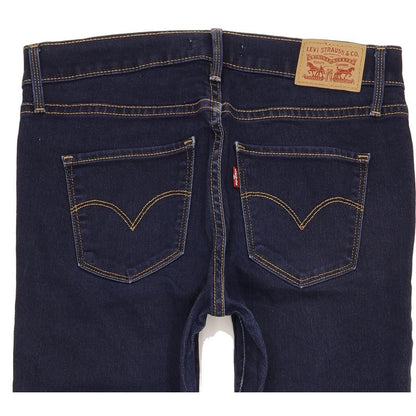 Levi's 312 Shaping Women Blue Straight Slim Stretch Jeans W28 L30
