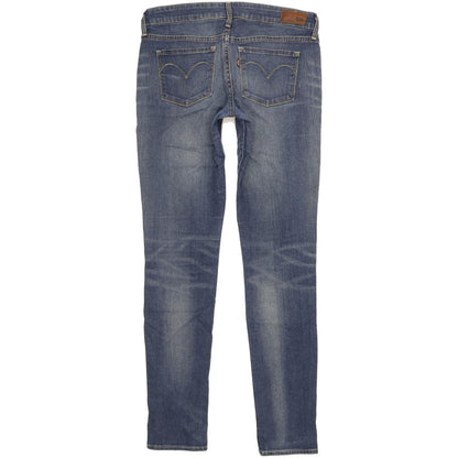 Levi's Slight Curve Women Blue Skinny Slim Stretch Jeans W27 L31