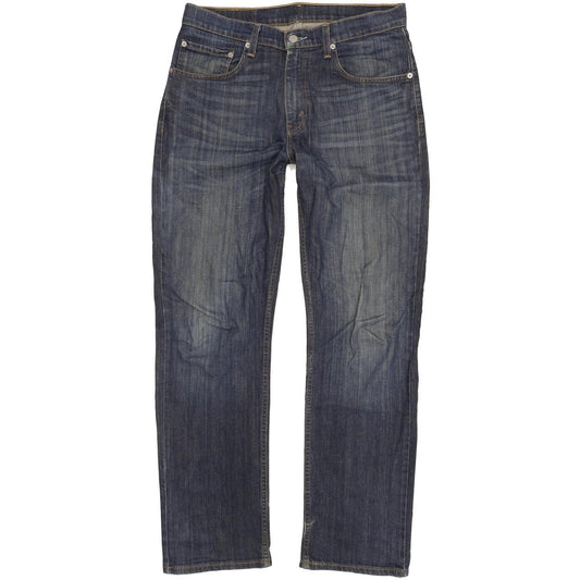 Levi's 752 Men Blue Straight Regular Stretch Jeans W33 L32