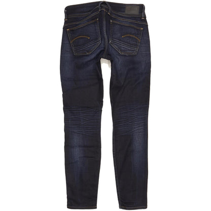 G-Star Lynn Women Navy Skinny Slim Stretch Jeans W28 L28