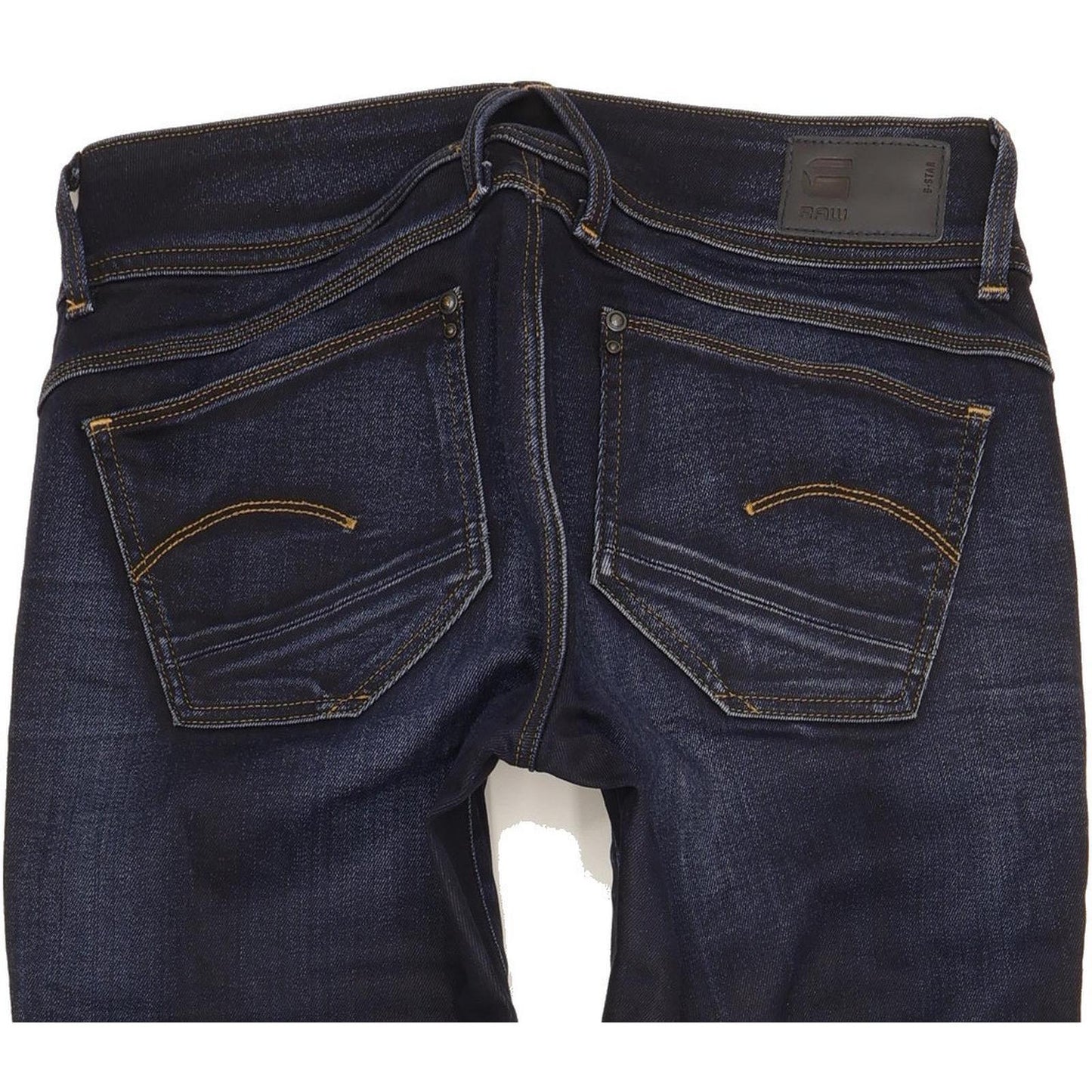 G-Star Lynn Women Navy Skinny Slim Stretch Jeans W28 L28