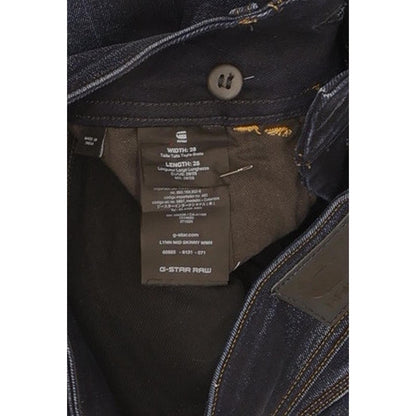 G-Star Lynn Women Navy Skinny Slim Stretch Jeans W28 L28