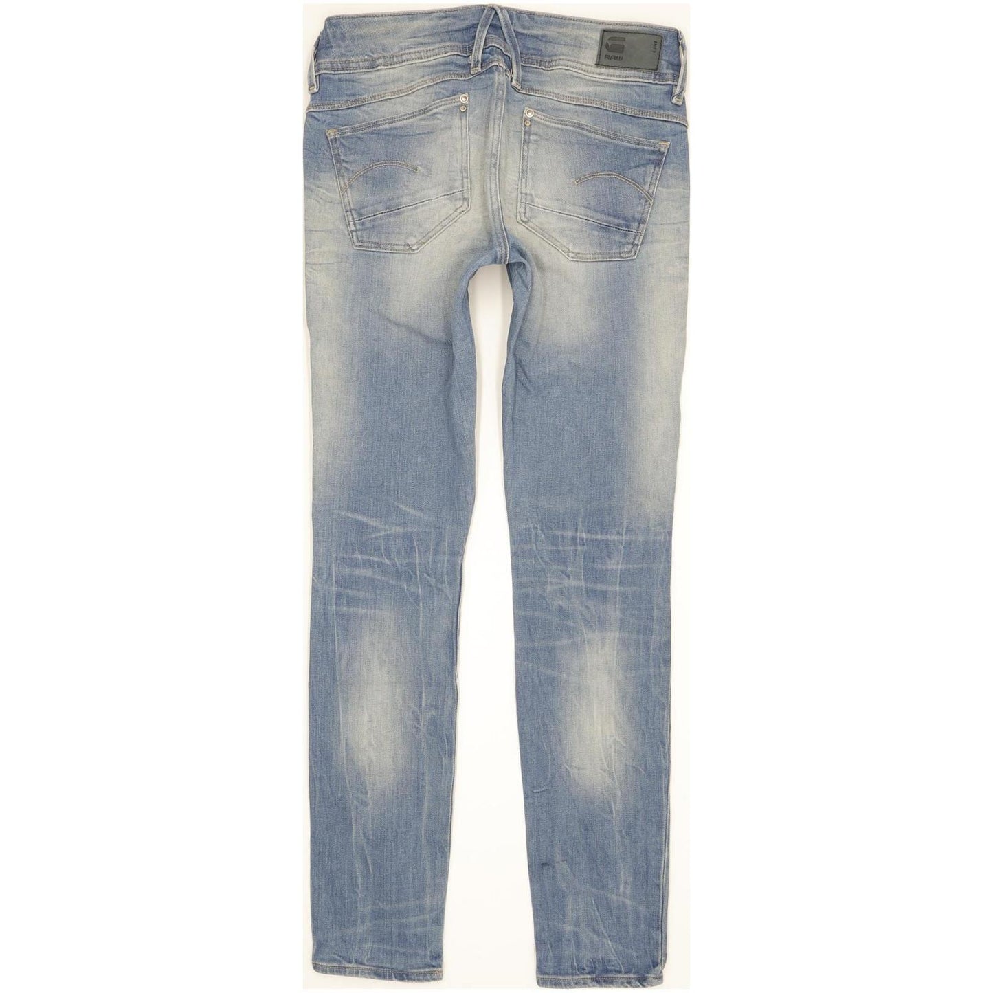 G-Star Lynn Women Blue Skinny Slim Stretch Jeans W26 L30