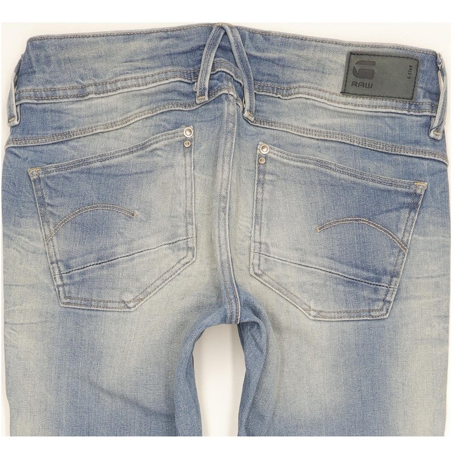 G-Star Lynn Women Blue Skinny Slim Stretch Jeans W26 L30