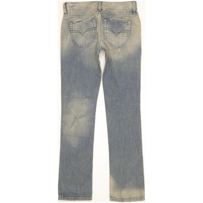 Diesel Liv 008KL Women Blue Straight Slim Jeans W25 L30