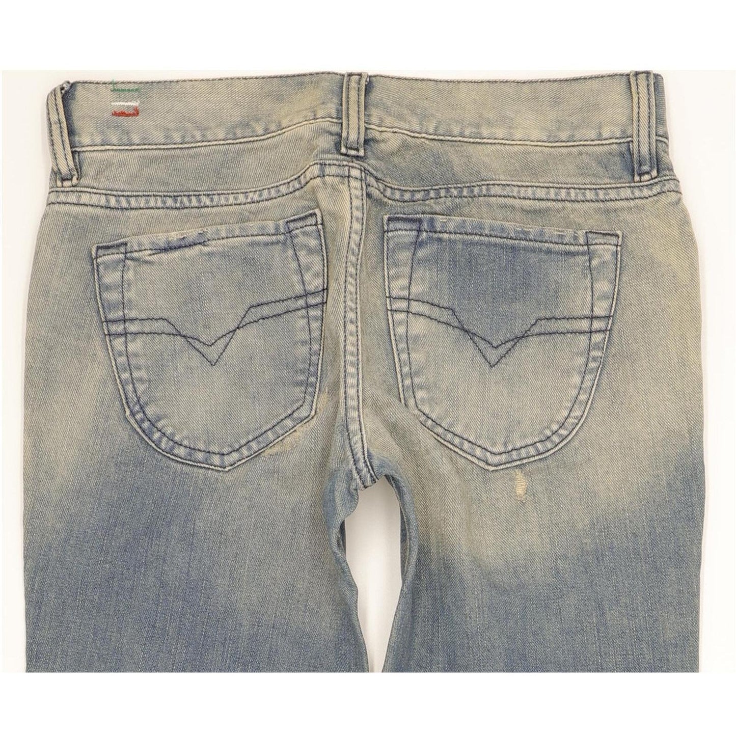 Diesel Liv 008KL Women Blue Straight Slim Jeans W25 L30