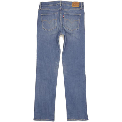 Levi's 314 Shaping Women Blue Straight Slim Stretch Jeans W29 L32