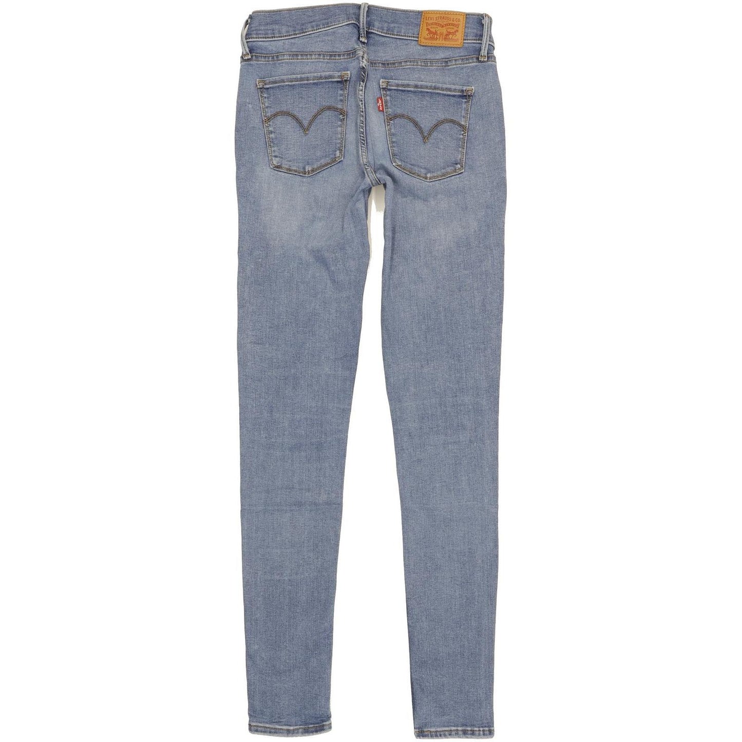 Levi's 710 Super Women Blue Skinny Slim Stretch Jeans W27 L31