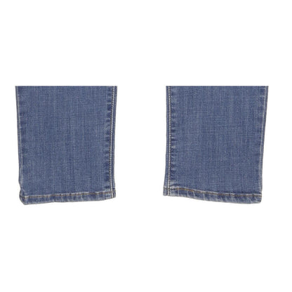 Levi's Women Blue Tapered Regular Boyfriend Stretch Jeans W30 L29