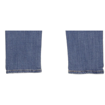 Levi's Women Blue Tapered Regular Boyfriend Stretch Jeans W30 L29