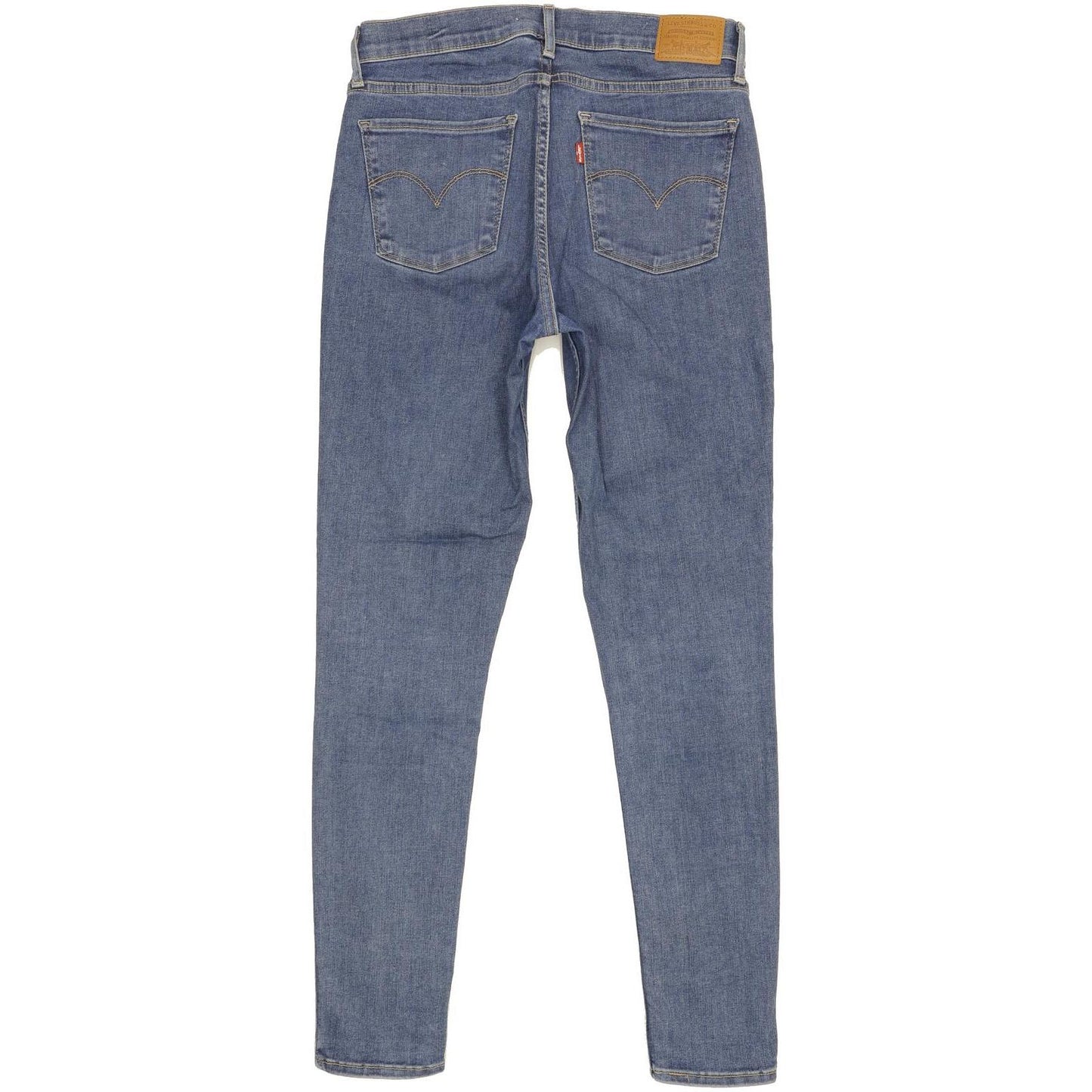 Levi's 710 Super Women Blue Skinny Slim Stretch Jeans W30 L30