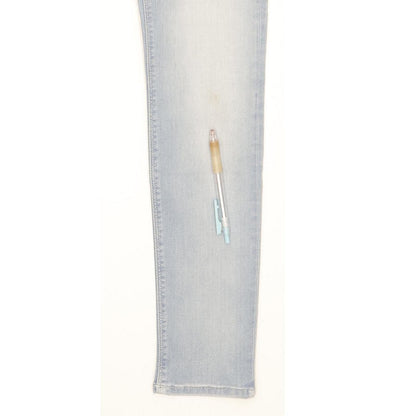 Replay Luzien Women Blue Skinny Slim Stretch Jeans W28 L27