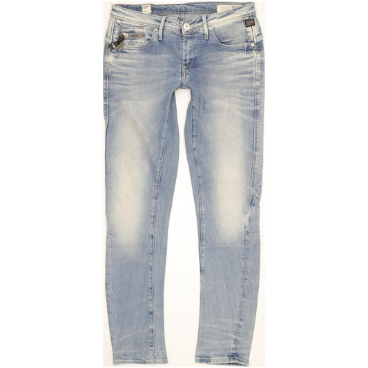 G-Star Ocean Women Blue Skinny Slim Stretch Jeans W30 L32