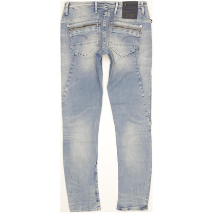 G-Star Ocean Women Blue Skinny Slim Stretch Jeans W30 L32