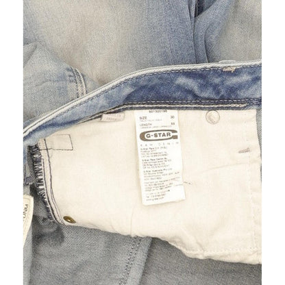 G-Star Ocean Women Blue Skinny Slim Stretch Jeans W30 L32