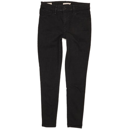 Levi's 720 Black Skinny Slim Stretch Jeans High Waisted W30 L30