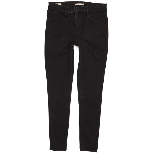 Levi's 720 Black Skinny Slim Stretch Jeans High Waisted W30 L30