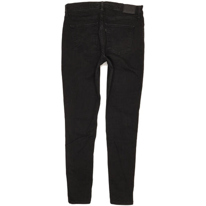 Levi's 720 Black Skinny Slim Stretch Jeans High Waisted W30 L30